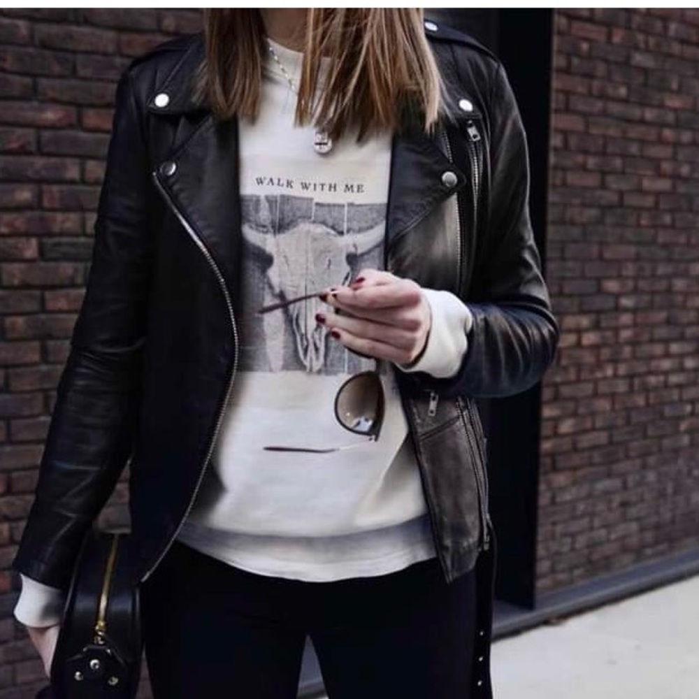 Anine Bing Ramona Sweatshirt Walk With Me